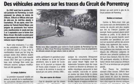 article journal ajoie 19 avril 2017